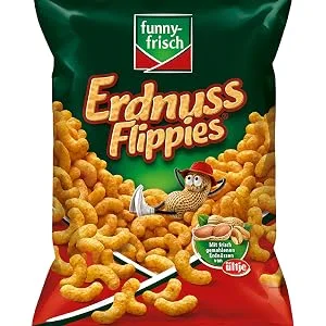 Funny-Frisch Peanut Flippies Classic pack of 10 (10 x 200g) - Erdnuss Flippies