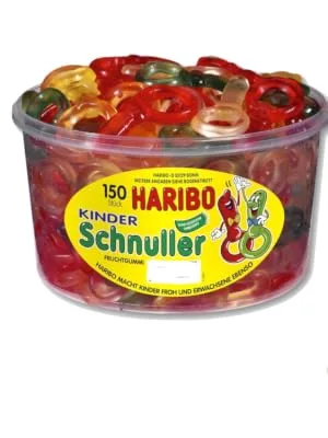 Haribo children's pacifiers 3-pack (3x 1.2 kg can) - product information 2