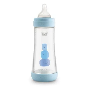 Chicco Chicco PHYSIOLOGICAL ANTICOLIC TEACHER FAST FLOW 4M+ SILICONE 2 PCS. from 4 months - Bohnen, Fläschchen, Stillen, Perfect5