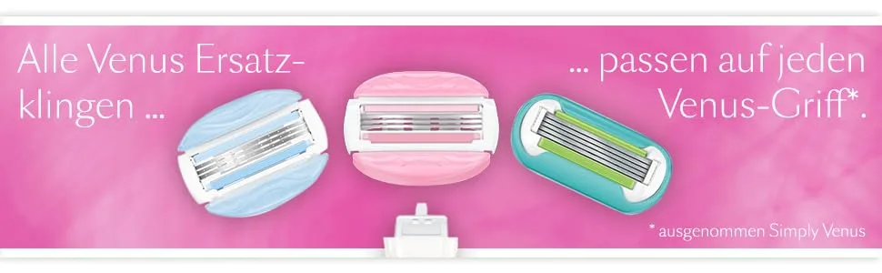 Gillette Venus Spa Breeze Razor Blades For Women 4-Pack - product information 7