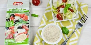 VITAM yeast flakes salt-free pack of 3 (3 x 200 g) - Hefeflocken