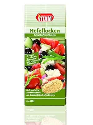 VITAM yeast flakes salt-free pack of 3 (3 x 200 g) - Produkt