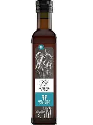 lm hle Solling wheat germ oil native mechanically cold-pressed - glass bottle 1 pack (1 x 250 ml) 1.5 kg (1 pack) - Weizenkeimöl