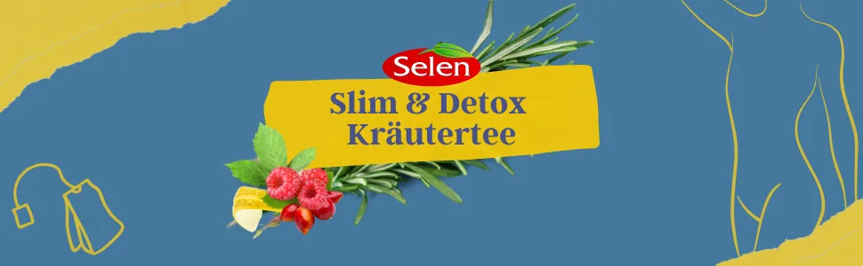 Selenium Slim&Detox herbal tea 20 tea bags 20 pieces (1 pack) - slim & detox