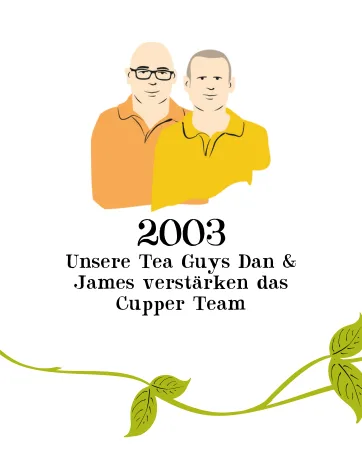 Cupper organic fruit tea "Fresh Glow" ginger tea apple lemon grass environmentally friendly fairly traded 20 unbleached tea bag ginger 20 pieces (1 Pack) - Dan & James verstärken das Cupper Bio Tee Team