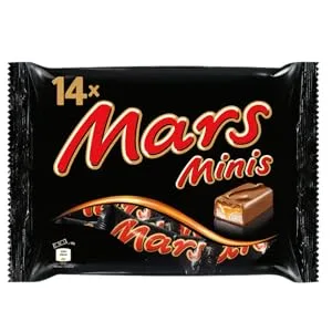 Mars chocolate bar caramel chocolate 1 pack of 5 bars (1 x 225 g) 225 g (1 pack) - Mars;Schokolade;Karamell