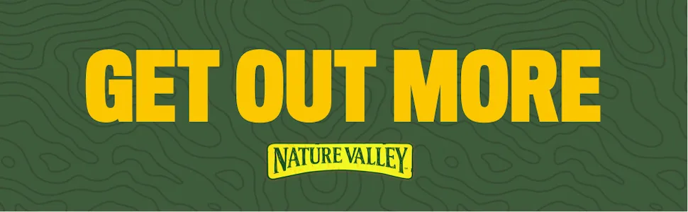 Nature Valley Protein Peanut & Chocolate 4 x 40g Peanut & Chocolate 40 g (pack of 4) - NV Get Out More Banner