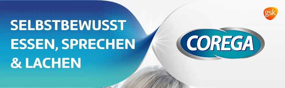 Corega Ultra Adhesive Cream Fresh for Dentures/Dentures 1x40g 40 g (1 pack) - Selbstbewusst essen, sprechen &amp; lachen