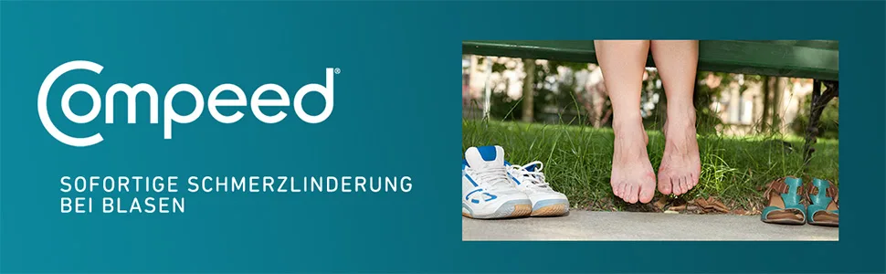 Compeed bladder pavement Mix pack-hydrocolloid patch in different sizes-against blisters on heels toes and for small bubbles 5 pieces (1-pack) 5 pieces (1 Pack) - Header