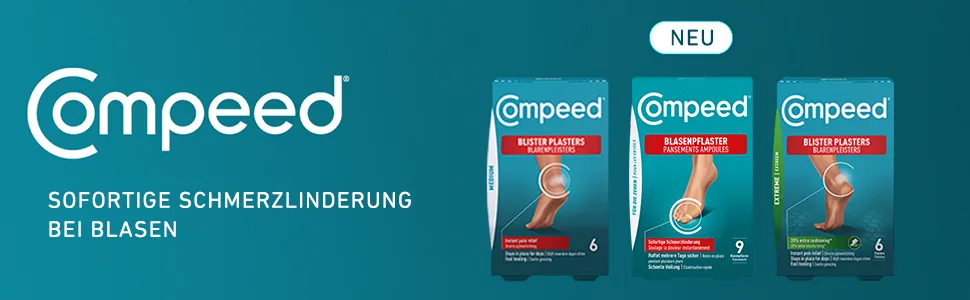 Compeed bladder plaster for the toes-extra small hydrocolloid patches against blisters on the toes 1x 9 pack for the toes extra small bladder pastor - Produktrange