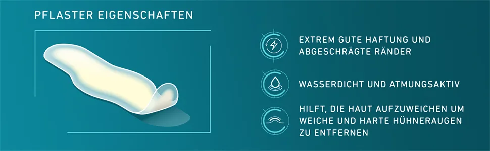 Compeed Chicken Paving Medium-Hydrocolloid pavement against chicken eyes on the feet 10 pieces (1-pack) |Packaging may differ 10 pieces (1 -pack) medium - Pflaster Eigenschaften