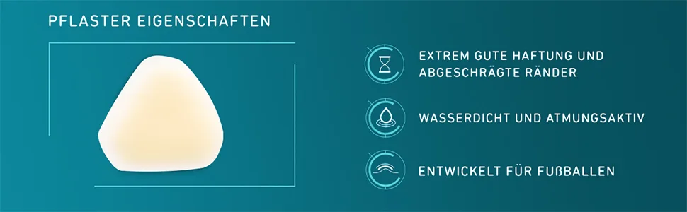Compeed corneal plaster medium-hydrocolloid patch for strong cornea on the feet 6-pack (packaging can vary) 6 pieces (1 Pack) - Pflaster Eigenschaften