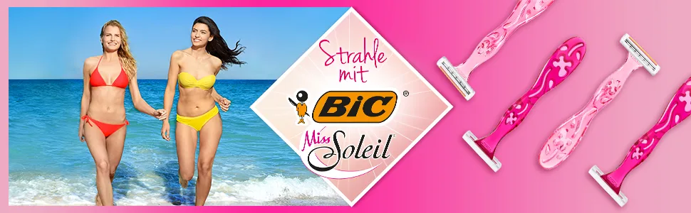 Maquina Disechable Bic Miss Soleil 3+1 And - banner