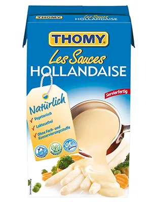Thomy Les Sauces Hollandaise (lactose-free with sunflower oil ready to serve) 1 pack (1 x 1L) - Hollandaise
