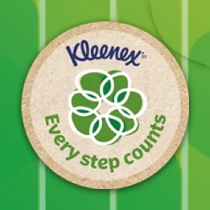 Kleenex Ultrasoft P64 Box Tissues White (3218112) - Kleenex Proactive Care Antibakterielle Reinigungstücher, jeder Schritt zählt, Recycling