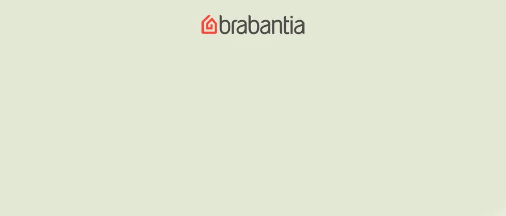 Brabantia garbage bag Perfectfit Donation pack (code M - 60L) Extra strong garbage bags with a train tape (40 garbage bags) white - code M 40 pieces (1 Pack) - Brand hero image with logo - brand story 4