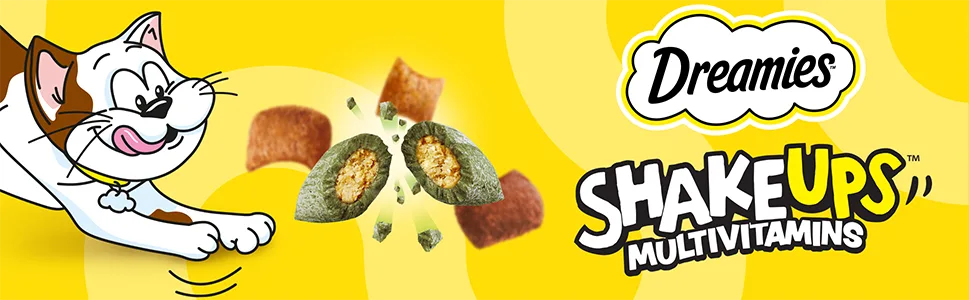 Dreamies Shake Ups Multivitmins Picnic Picnic Katzenleckerlis in a portion bag - 55g (6 bags) poultry picnic 330 g (1 Pack) - dreamies