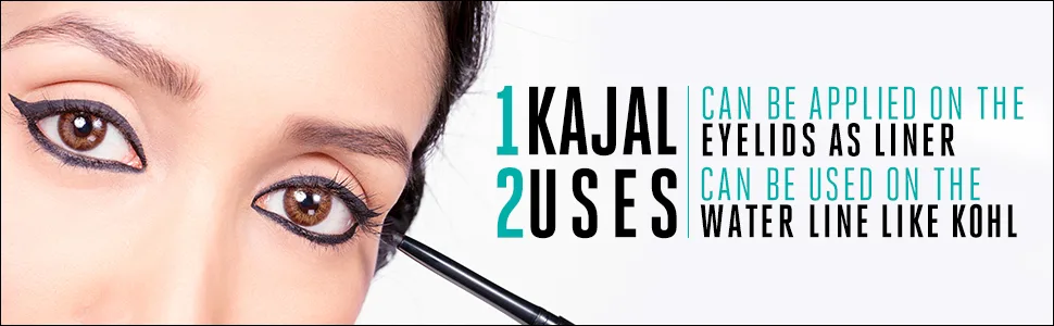 Lakme Eyeconic Kajal Twin Pack Black 0.35g with 0.35g - 56 DE