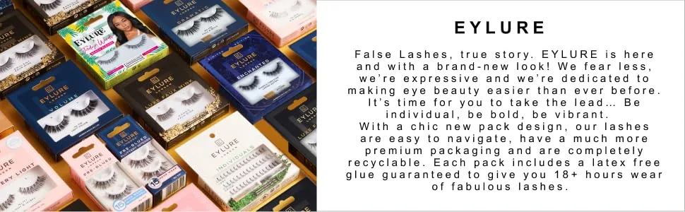 Eylure Exaggerate Lash No. 143 1 pack (1 x 2 pieces) - Eylure, falsche Wimpern