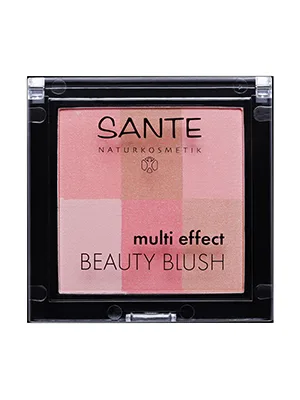 SANTE Natural Cosmetics Multi Effect Beauty Blush 01 Coral 8g 01 Coral 8 g (1 pack) - Multi Blush