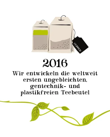Cupper organic herbal tea "Superstar Lemon & Ginger" 20 unbeated tea bags environmentally friendly fair trade 4 -pack superstar Lemon & Ginger 50 g (4 Pack) - Der weltweit erste ungebleichte und plastikfreie Teebeutel