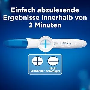Clearblue pregnancy test Early detection early test pregnancy test 3x early pregnancy test / early pregnancy test advantage pack 99 % reliable determine pregnancy 25 miu / ml 3 visual - CB6 3cts - retail