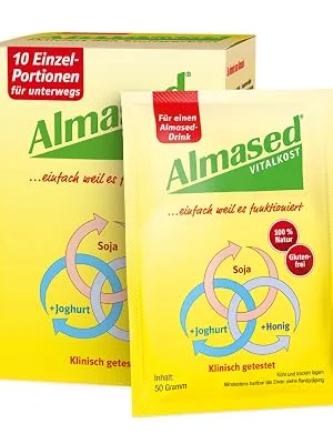 Almased Vitalkost protein powder for weight loss in a portion bag 10-pack (10 x 50g) - Almased