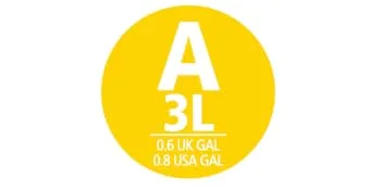Brabantia garbage bag Perfectfit Multipack (Code A - 3L) Extra strong garbage bags with a pull tape 10 rollers (200 garbage bags) White - Code A 20 pieces (10 pack) - Brabantia bin liner code A, size A 3L