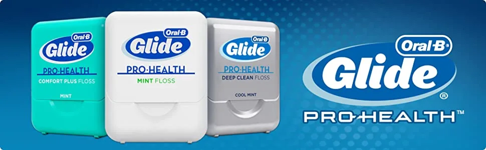 Oral-B Glide Pro-Health Deep Clean Dental Floss Cool Mint 40 m 2 Pack 40.00 m (2 Pack) - product information 1