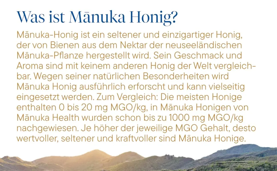 Manuka Health active Manuka honey MGO 100+ 1 pack (1 x 500 g) 41984 500 g (1 pack) - product information 2