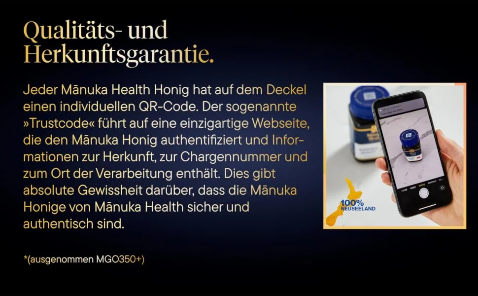 Manuka Health active Manuka honey MGO 100+ 1 pack (1 x 500 g) 41984 500 g (1 pack) - product information 4
