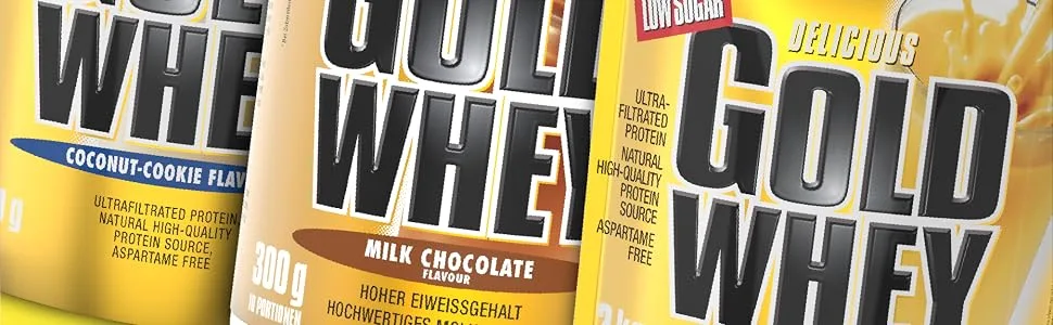 Weider Gold Whey Bag 2-Pack Mix Chocolate/Vanilla 2 x 500 g (1 x 1 kg) - Gold Whey