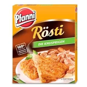 Pfanni farmers breakfast potato -ready dish fried potatoes with bacon & egg 100% German potatoes 1 x 400 g farmers breakfast 400 g (1 Pack) - product information 7