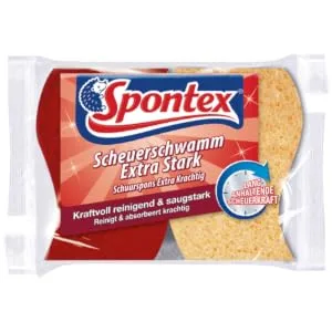 Spontex scouring sponge extra strong 2-pack scouring sponge extra strong 2-pack - packshot