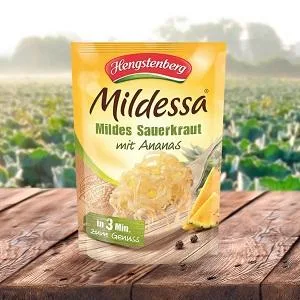 Hengstenberg Mildessa Sauerkraut 400 g drained weight 350 g - product information 3