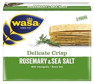Wasa crispbread Tasty Snacks Crisp Rosemary 190g - product information 2