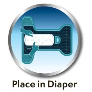 Simple Solution Disposable Dog Diaper Liners Ultra Absorbency 22-Pack - place