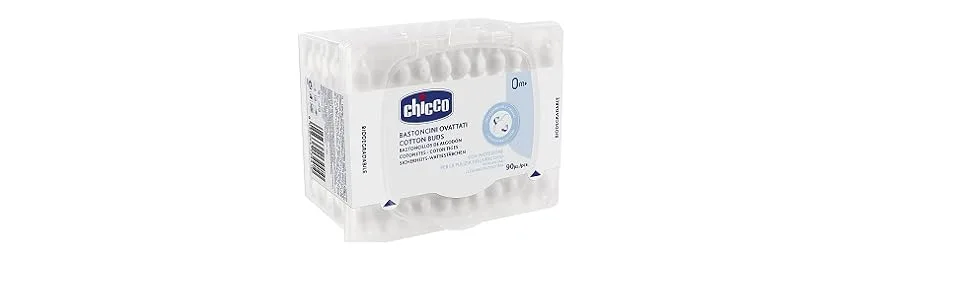 Chicco SAFETY COTTON SWABS 90 PIECE PACK - BETIGASE