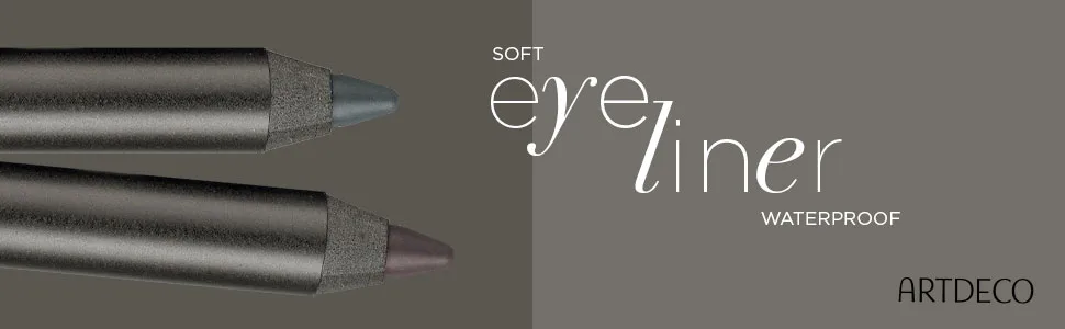Artdeco Soft Eyelin Waterproof - creamy kohlstift waterproof long -lasting eye liner with high opacity - 1 x 1.2 g 45 - Cornflower Blue - Soft Eyeliner Waterproof Header