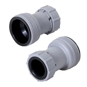 Bestway Flowclear hose adapter for 38 mm hoses to 32 mm connectors double pack grey 10.2 x 6.4 x 6.4 cm Cranberry - product information 2