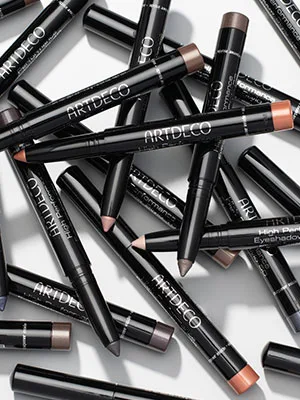 Artdeco High Performance Eyeshadow Stylo - 3 in 1 pen: eyeshadow pen eyeliner and kajal - 1 x 1.4 g 1 - Black 1.4 g (1 Pack) - High Performance Eyeshadow Stylos
