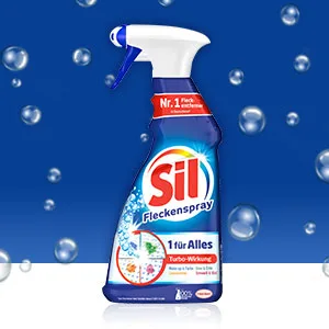 Sil 1 for all stain angels 1.3 liters stain remover hygienically pure laundry even at cold washing temperatures fresh 1.3 l (1 Pack) - spray