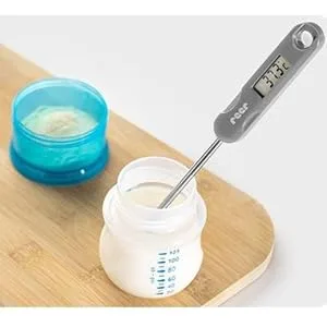 reer Digital Bottle Thermometer FoodTemp - reliably measures the temperature of bottles grey 1 piece (1 pack) Single - product information 3