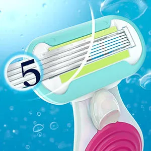 Gillette Venus Extra Smooth Snap Razor Women with Moisture Strip for Skin Protection Women's Razor + 1 Razor Blade - venus snap 1