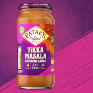 Patak's Curry Paste Vindaloo Pack of 6 (6 x 283 g) - Patak
