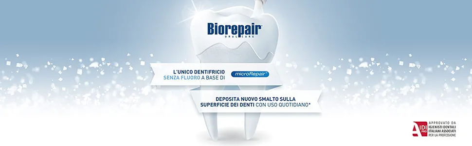 Biorepair Active Toothpaste Instant Attack on Bacteria Continuous Defense of Nail Polish 3 Pieces 75 ml (Pack of 3) - Biorepair