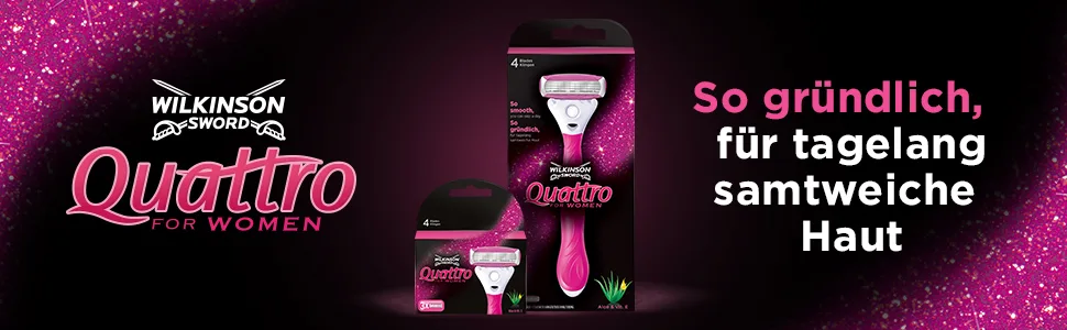 Wilkinson Sword Quattro for Women 6 razor blades - Quattro