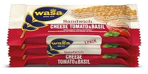 Wasa Kn ckebrot Sandwich K se Tomate & Basilikum Multipack 8Pack (8 x 120 g) Tomato & Basil 120 g (8Pack) - product information 2