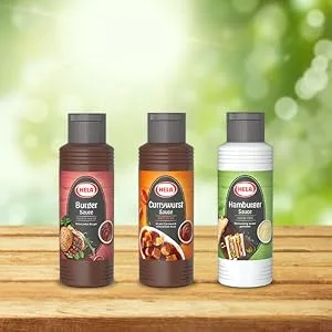 Hela Spice Ketchup Curry delicate (6 x 800 ml) - Sortiment Saucen