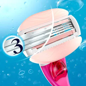 Gillette Venus Comfortglide Spa Breeze razor blades for women 8 replacement blades for women's razors with 3-blade - shaver zoom